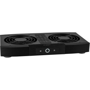 AC Infinity AIRCOM S7 12" Dual Fan Top Exhaust with Thermal Trigger